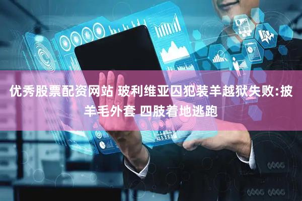 优秀股票配资网站 玻利维亚囚犯装羊越狱失败:披羊毛外套 四肢着地逃跑